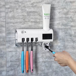 Charger l&#39;image dans la galerie, Distributeur Automatique de Dentifrice et Porte-Brosse à Dents Antibactérien UV®
