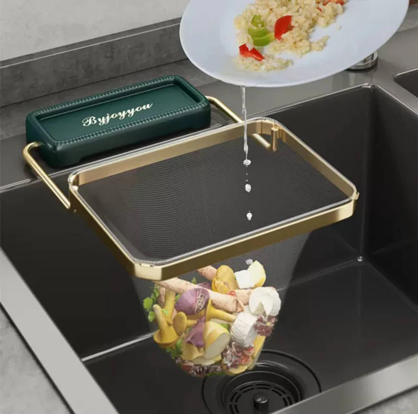 Filtre et Égouttoir de Cuisine Pliable 🥦💧