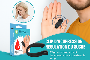 Clip d'acupression pour le contrôle du sucre Acuplus+