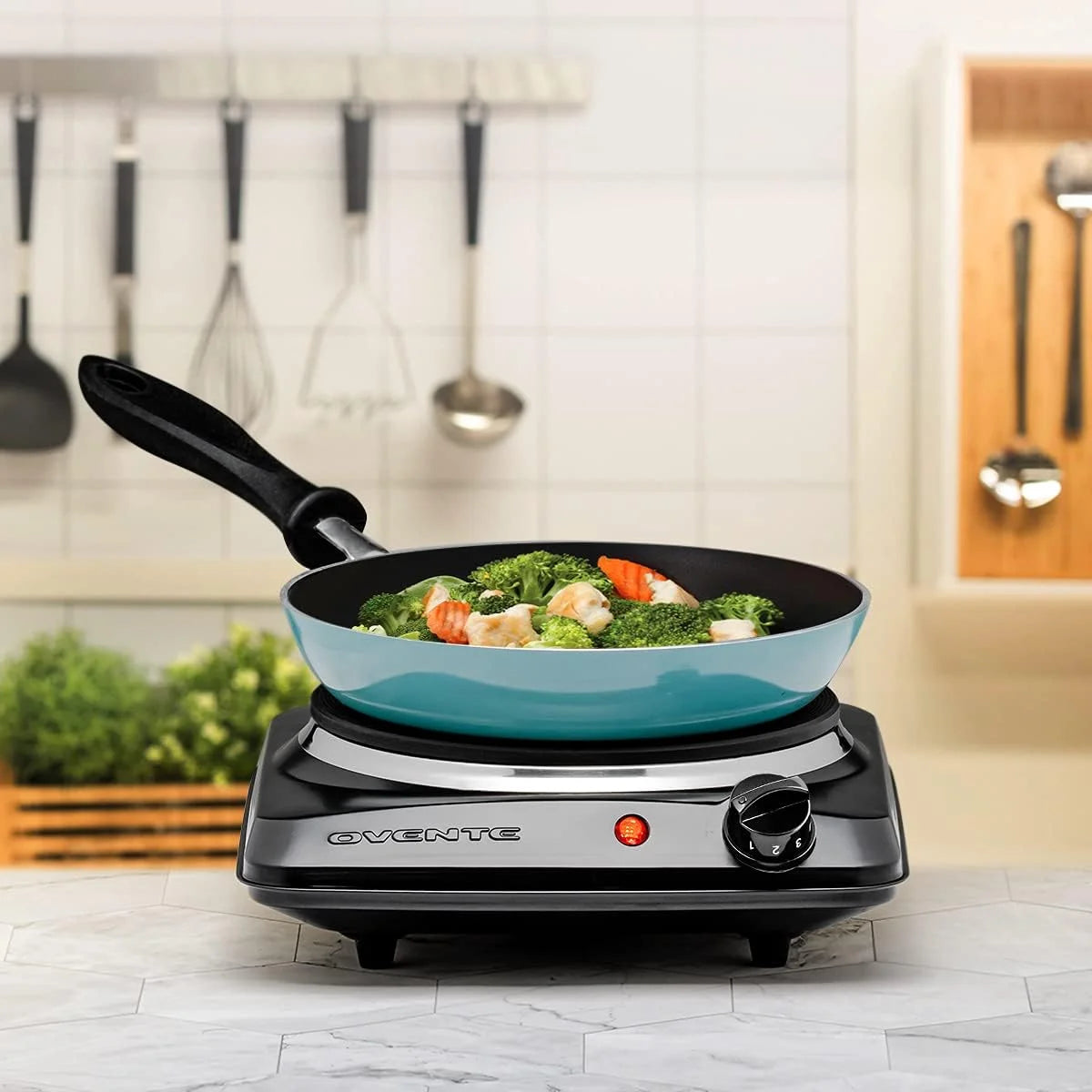 Réchaud Électrique Compact – Idéal pour une Cuisine Rapide et Polyvalente 🍳⚡